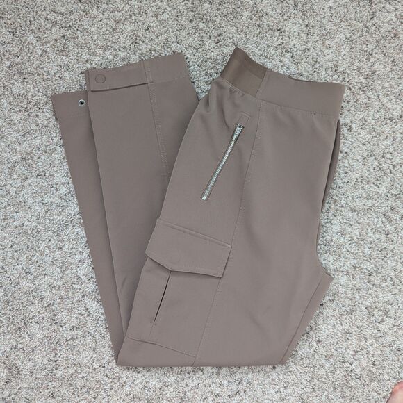 Athleta Endless Cargo Pants | Women’s 10 | Rustic Beige Utility Travel Hiking - Picture 2 of 8